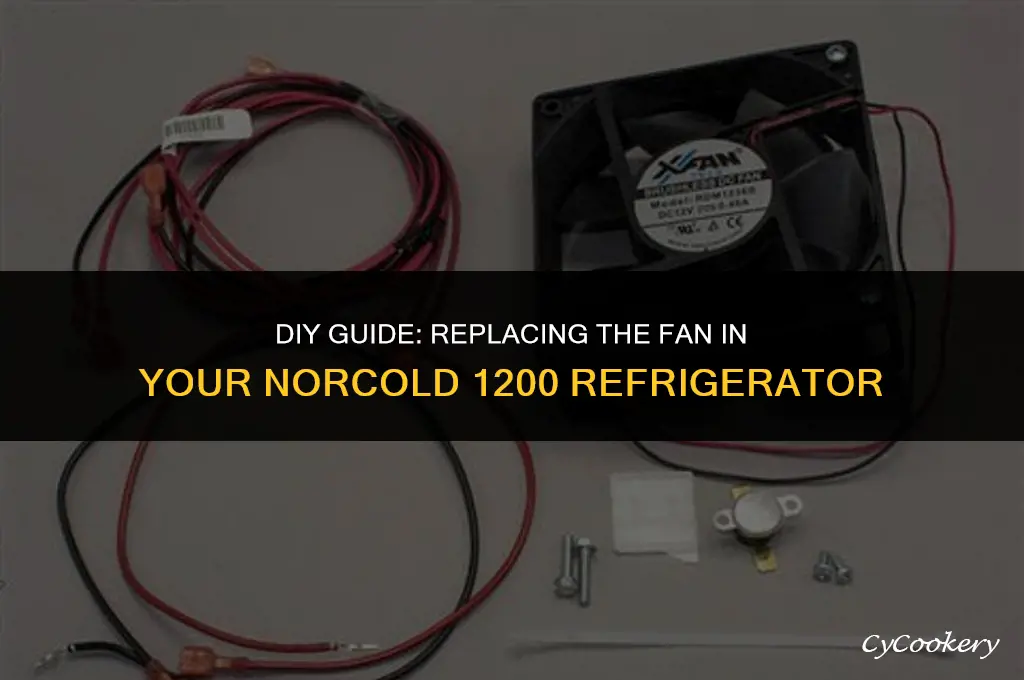 how to replace fan in norcold refrigerator 1200