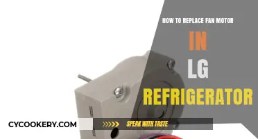 DIY Guide: Replacing the Fan Motor in Your LG Refrigerator