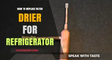 Step-by-Step Guide to Replacing Your Refrigerator's Filter Drier