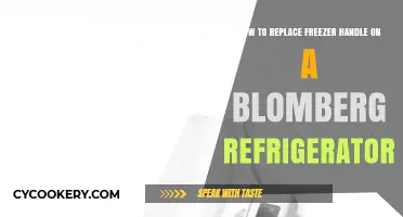Easy Steps to Replace Your Blomberg Freezer Handle