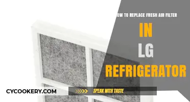 Breathe Easy: A Simple Guide to Replacing Your LG Refrigerator's Air Filter