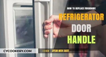 Easy Steps to Replace Your Frigidaire Refrigerator Door Handle