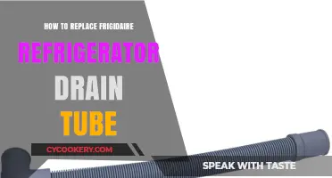 Easy Steps to Replace Your Frigidaire Refrigerator Drain Tube