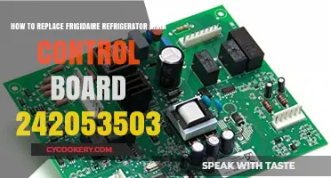 DIY Guide: Replacing Frigidaire Refrigerator Main Control Board 242053503