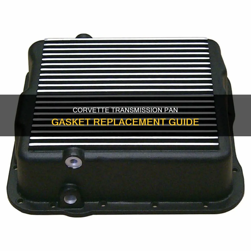 how to replace gasket c5 corvette transmission pan