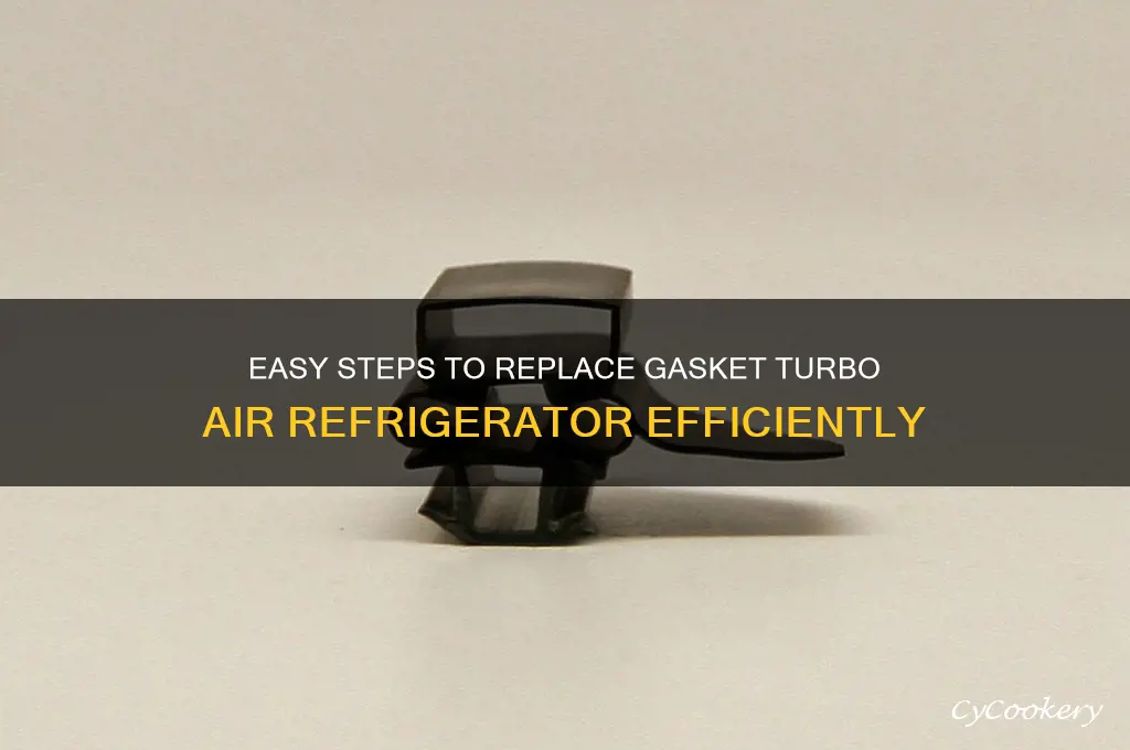 how to replace gasket turbo air refrigerator