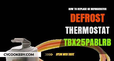 DIY Guide: Replacing GE Refrigerator Defrost Thermostat TBX25PABLRBB