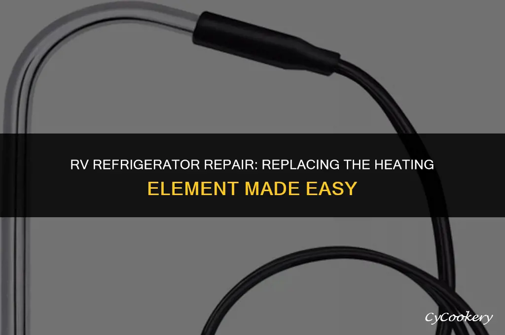 how to replace heating element in rv refrigerator