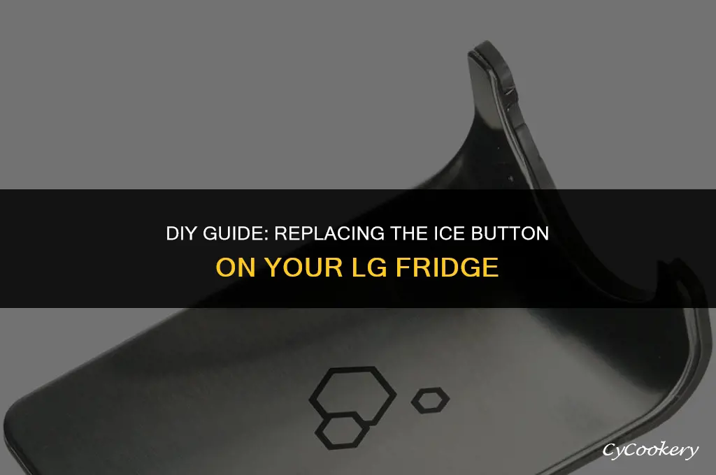 how to replace ice button on lg refrigerator