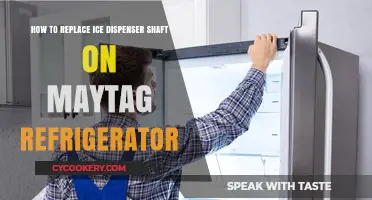 DIY Guide: Replacing the Ice Dispenser Shaft on Your Maytag Fridge