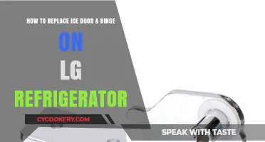 DIY Guide: Replacing Ice Door & Hinge on LG Refrigerator