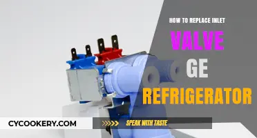 Easy Steps to Replace Inlet Valve in GE Refrigerator