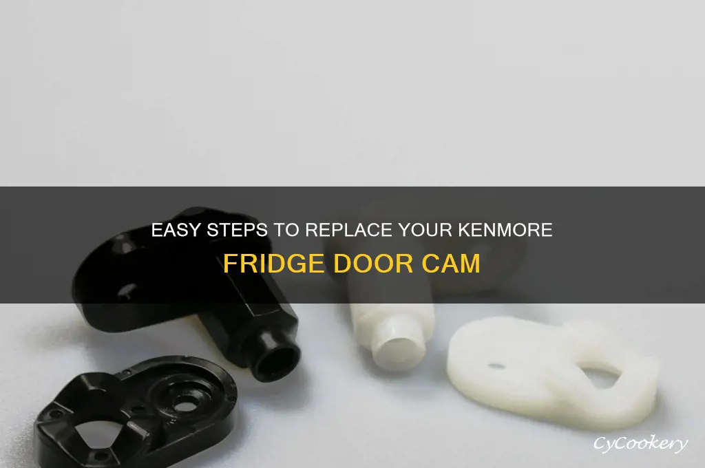 how to replace kenmore refrigerator door cam