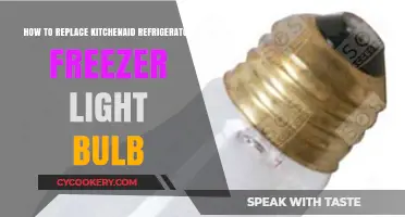 DIY Guide: Replacing Your KitchenAid Refrigerator Freezer Light Bulb