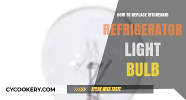Easy Steps to Replace Your KitchenAid Fridge Light Bulb