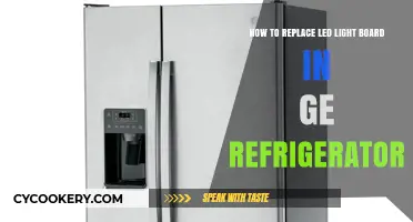DIY Guide: Replacing LED Light Board in GE Refrigerator