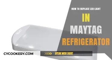 DIY Guide: Replacing LED Lights in Your Maytag Refrigerator