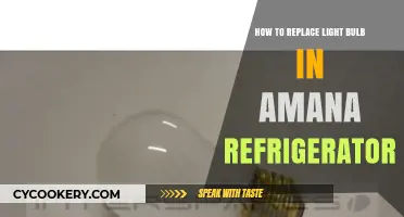 Effortless Light Bulb Replacement in Your Amana Refrigerator