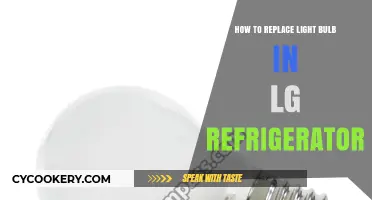 Effortlessly Replace Your LG Refrigerator Light Bulb: A Simple Guide