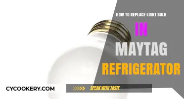 Effortless Bulb Replacement in Your Maytag Fridge: A Quick Guide