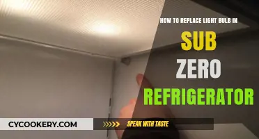 Brighten Your Kitchen: Replacing Light Bulbs in Sub-Zero Refrigerators