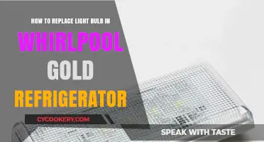 Effortless Bulb Replacement in Your Whirlpool Gold Fridge