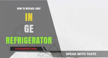 Easy Steps to Replace the Light in Your GE Refrigerator