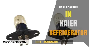 Easy Steps to Replace Light in Your Haier Refrigerator