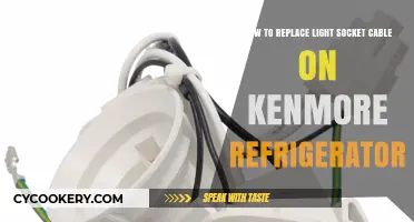 DIY Guide: Replacing Light Socket Cable on Kenmore Refrigerators