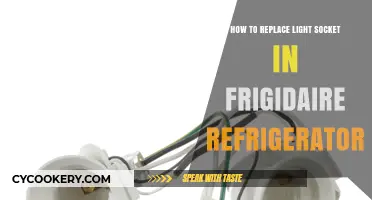 DIY Guide: Replacing a Light Socket in Your Frigidaire Refrigerator