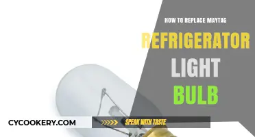 Easy Steps to Replace Your Maytag Refrigerator Light Bulb