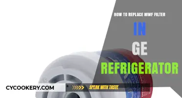 Easy Steps to Replace MWF Filter in GE Refrigerator