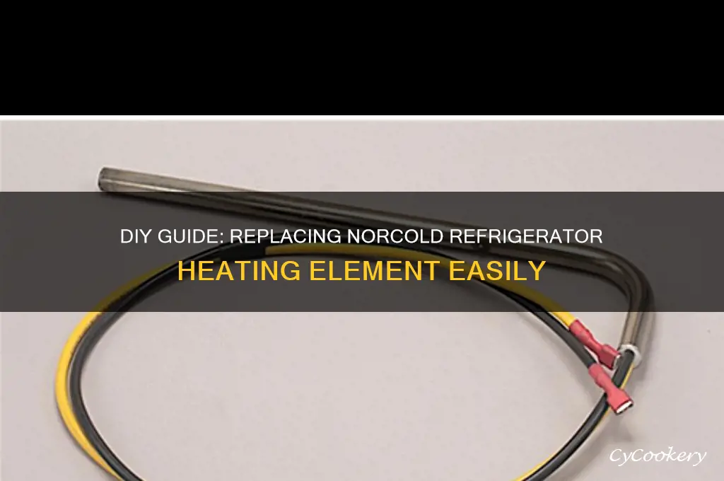 how to replace norcold refrigerator heating element