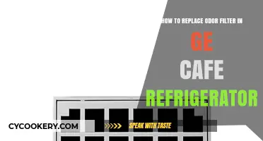 Freshen Up Your GE Cafe Refrigerator: Odor Filter Replacement Guide