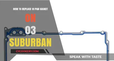 Replacing Oil Pan Gasket: 03 Suburban Guide