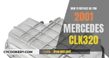 Replacing Oil Pan in a 2001 Mercedes CLK320: Step-by-Step Guide