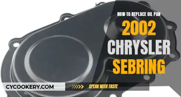 Replacing Oil Pan on 2002 Chrysler Sebring: Step-by-Step Guide