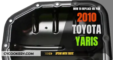 Replacing Oil Pan on 2010 Toyota Yaris: Step-by-Step Guide