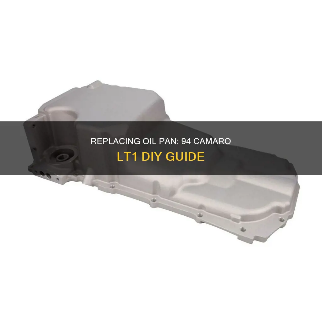 how to replace oil pan 94 camaro lt1