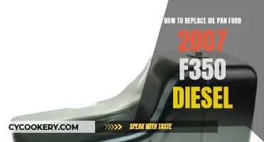 Replacing Oil Pan on Ford F350 Diesel: Step-by-Step Guide