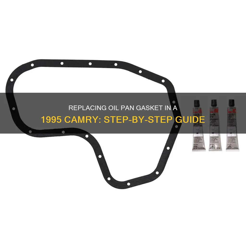 how to replace oil pan gasket 1995 camry