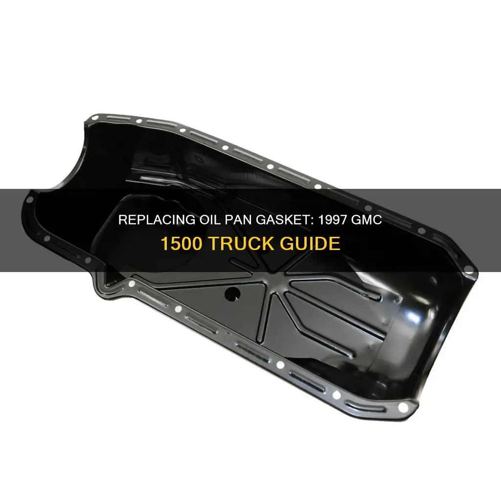 how to replace oil pan gasket 1997 gmc 1500