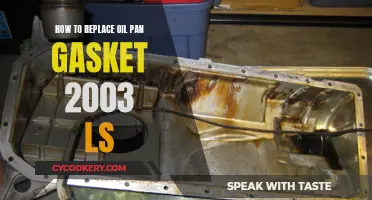 Replacing Oil Pan Gasket in a 2003 LS: Step-by-Step Guide