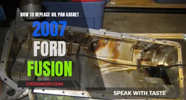 Replacing Oil Pan Gasket in 2007 Ford Fusion: Step-by-Step Guide