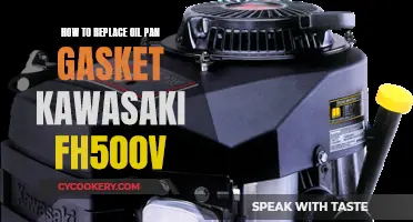 Replacing Oil Pan Gasket: Kawasaki FH500V Guide