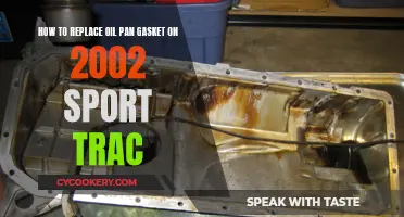 Replacing Oil Pan Gasket on 2002 Sport Trac