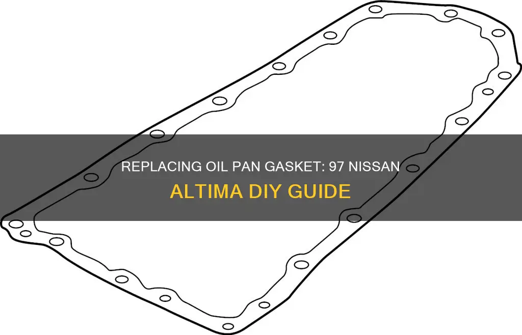 how to replace oil pan gasket on 97 nissan altima