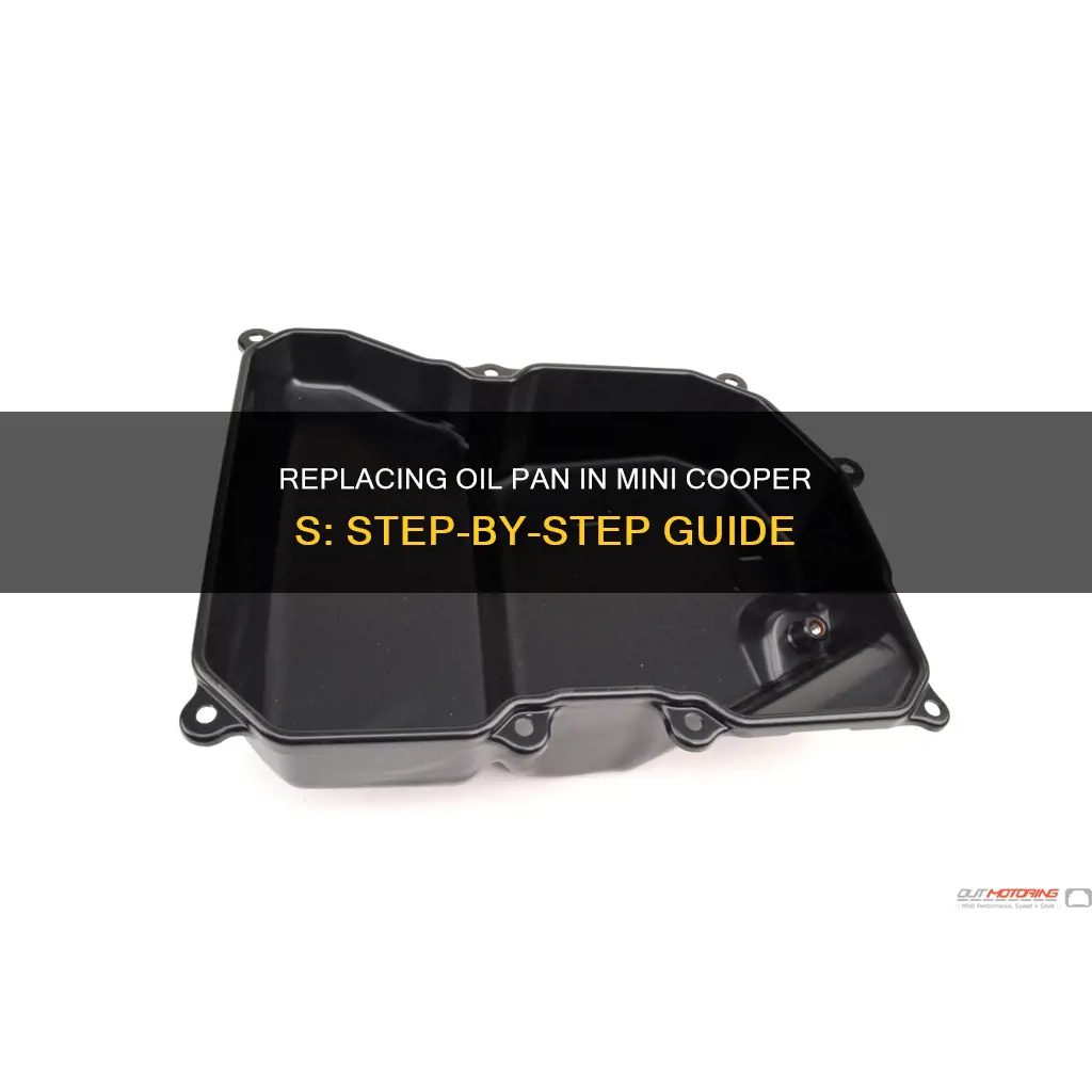 how to replace oil pan mini cooper s 05