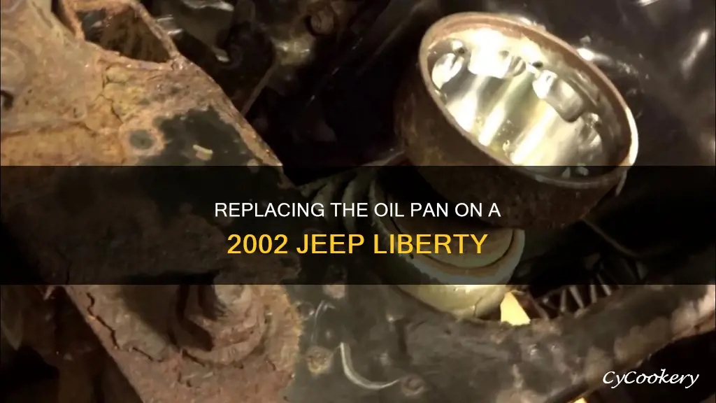 how to replace oil pan on 2002 jeep liberty