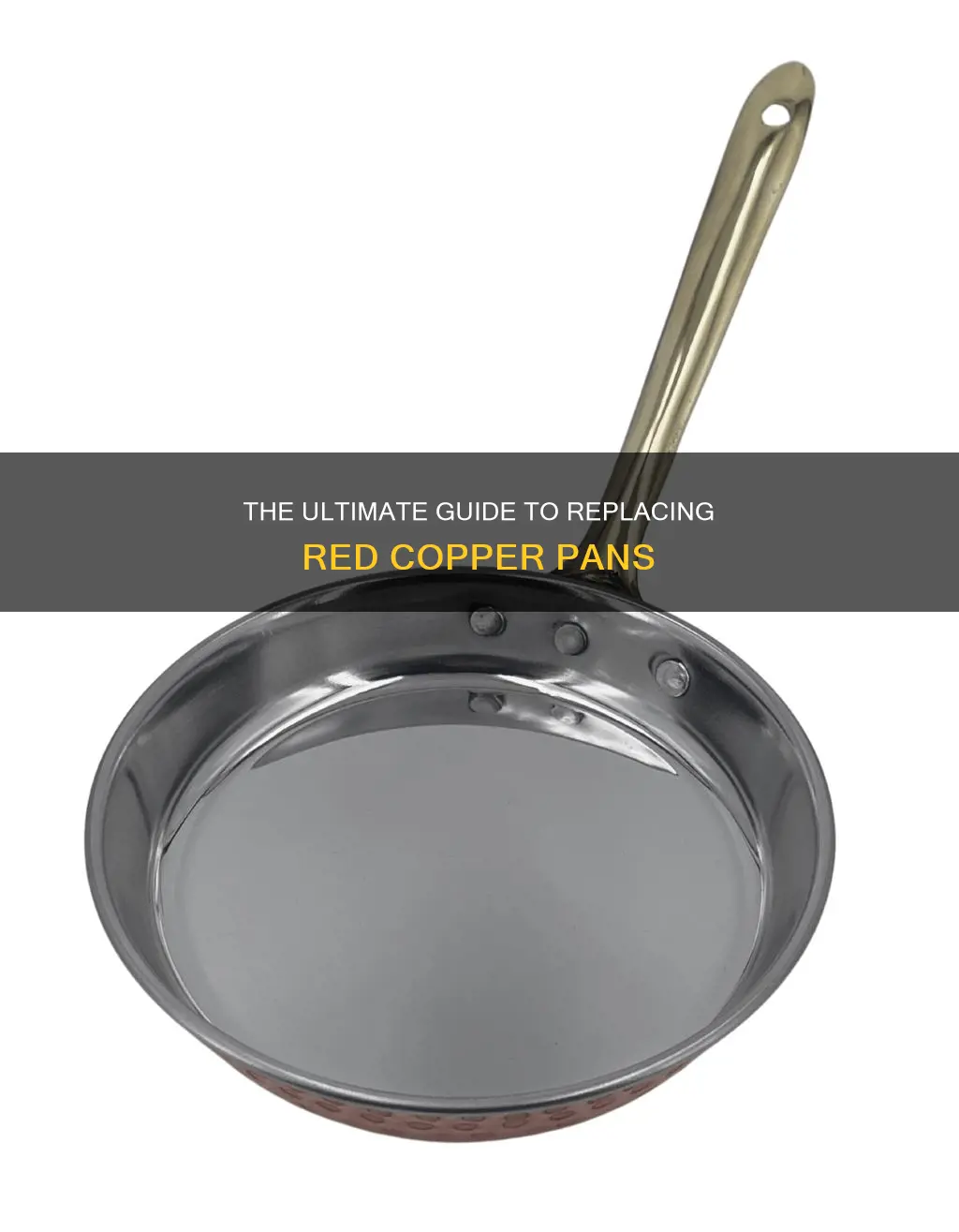 how to replace red copper pan